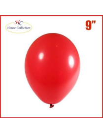 PALLONCINI MEDIUM TINTA UNITA ROSSO 18 PEZZI