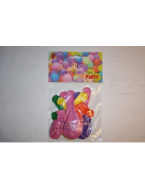 PALLONCINI MEDIUM 18 ANNI 12 PEZZI