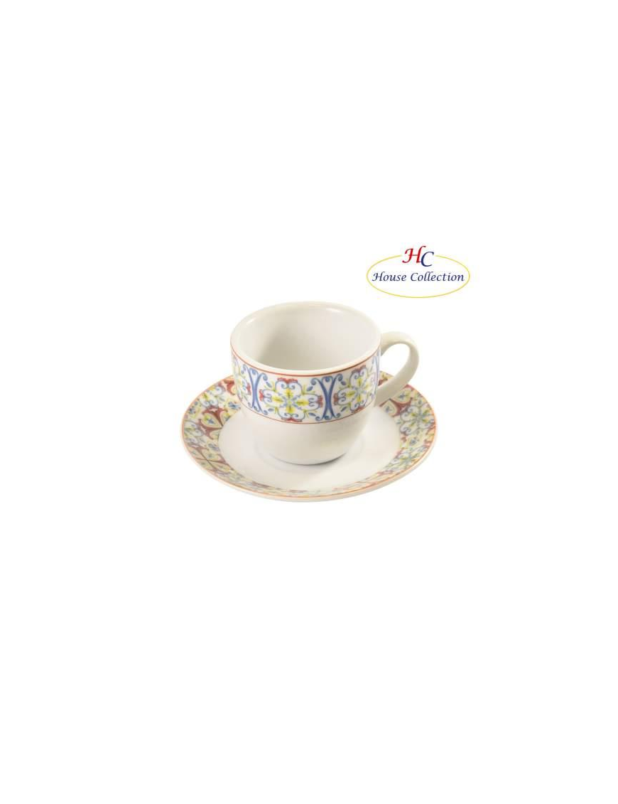 CORDOBA CELESTE COFFEE SET 6 PIECES WITH SAUCERS