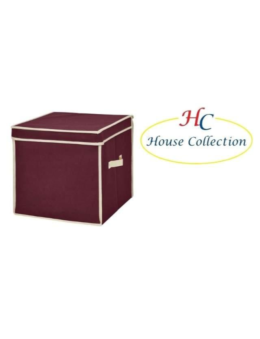 RED LAUNDRY BOX 30x30x30 CENTIMETERS