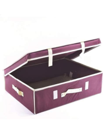 RED LAUNDRY BOX 33x28x16 CENTIMETERS