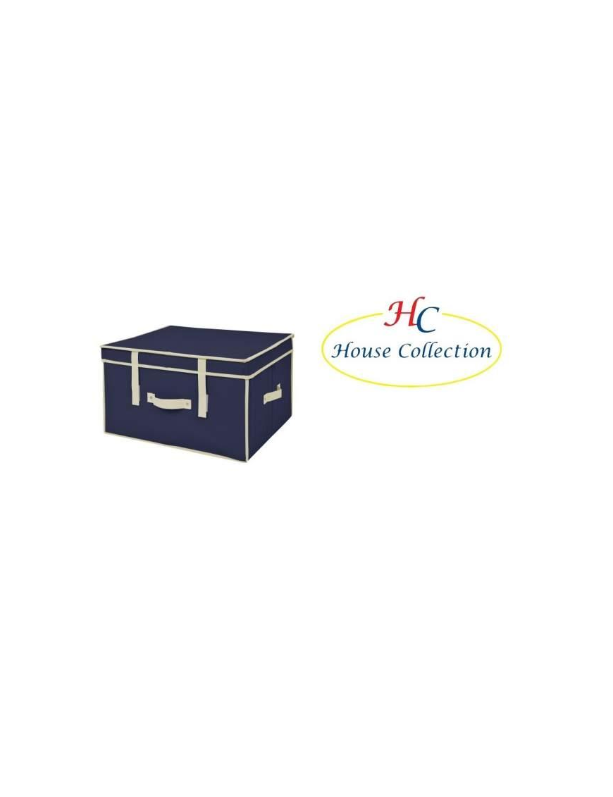 BLUE LAUNDRY BOX 33x28x16 CENTIMETERS