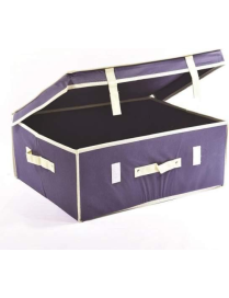 BLUE LAUNDRY BOX 33x28x16 CENTIMETERS