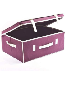 RED LAUNDRY BOX 40x33x18 CENTIMETERS