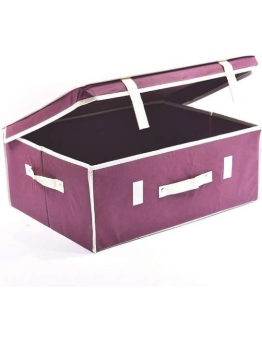 RED LAUNDRY BOX 40x33x18 CENTIMETERS