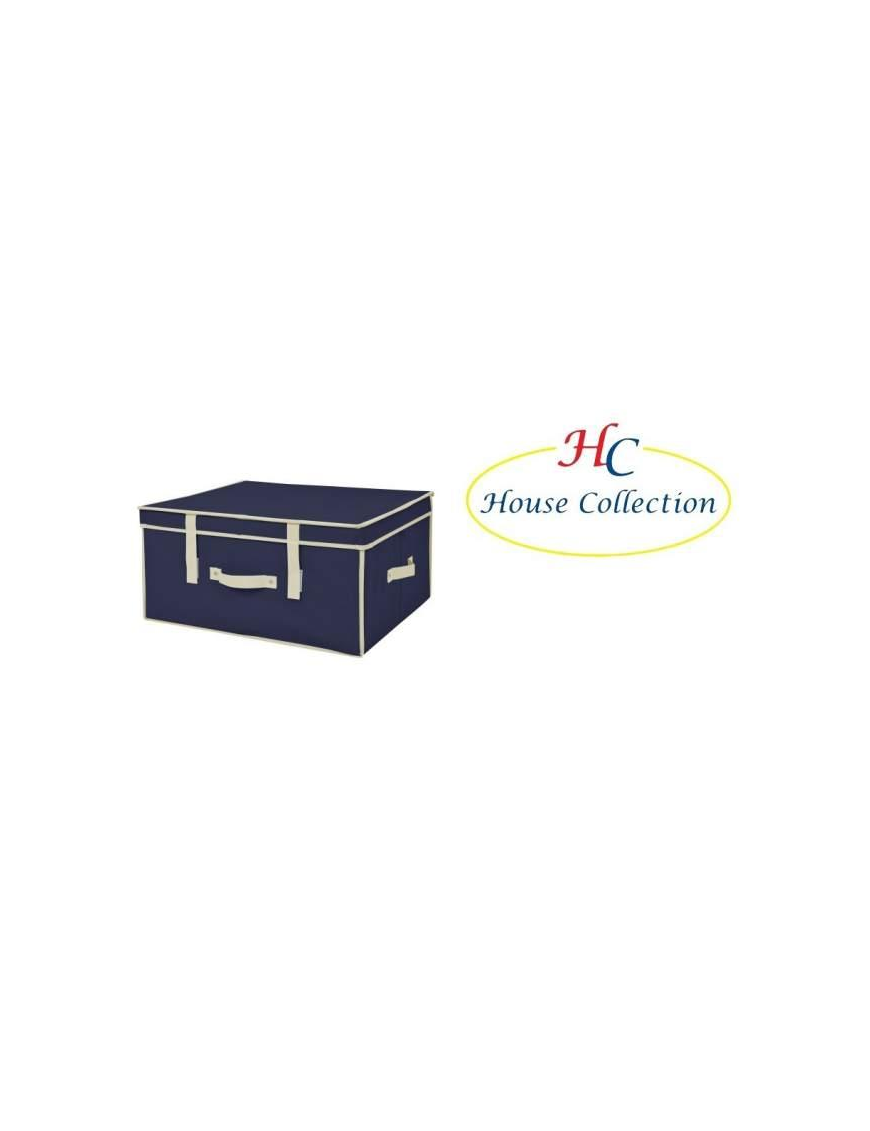 BLUE LAUNDRY BOX 40x33x18 CENTIMETERS