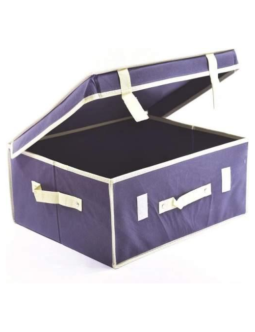 BLUE LAUNDRY BOX 40x33x18 CENTIMETERS