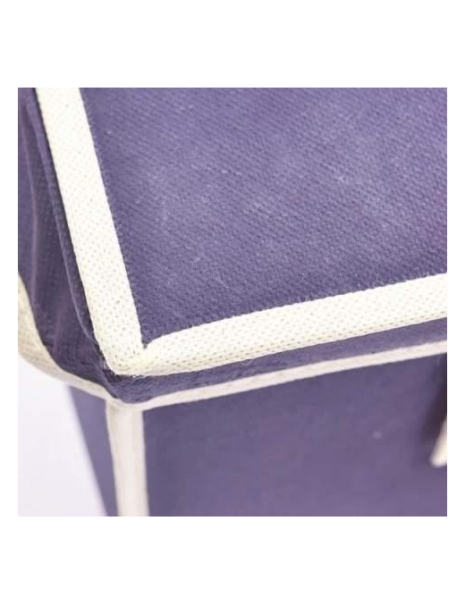 SCATOLA BLU PORTABIANCHERIA 48x36x19 CENTIMETRI