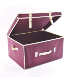 RED LAUNDRY BOX 50x40x25 CENTIMETERS