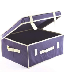 BLUE LAUNDRY BOX 50x40x25 CENTIMETERS