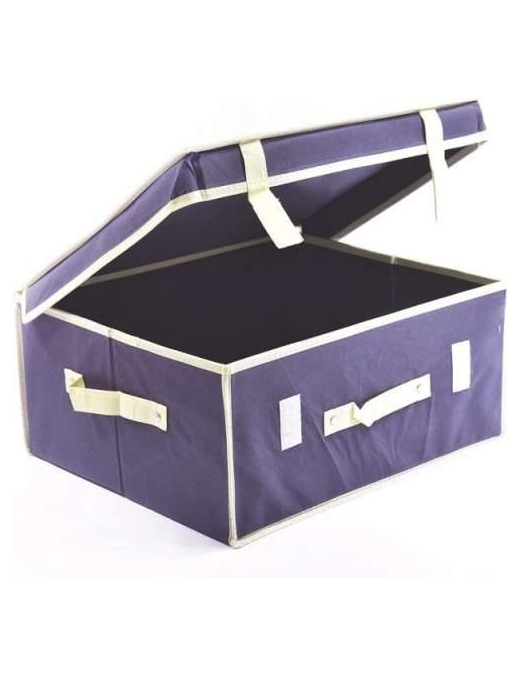 BLUE LAUNDRY BOX 50x40x25 CENTIMETERS
