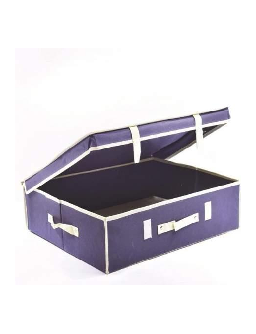 BLUE LAUNDRY BOX 50x40x15 CENTIMETERS