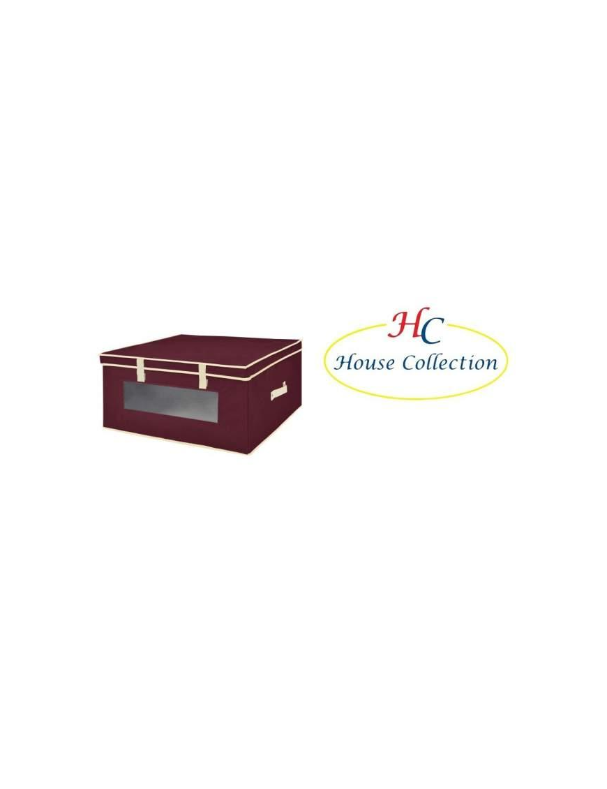 RED LAUNDRY BOX 60x50x30 CENTIMETERS