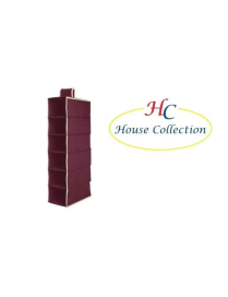 SCAFFALOTTO ROSSO 15x30x84 CENTIMETRI 6 POSTI