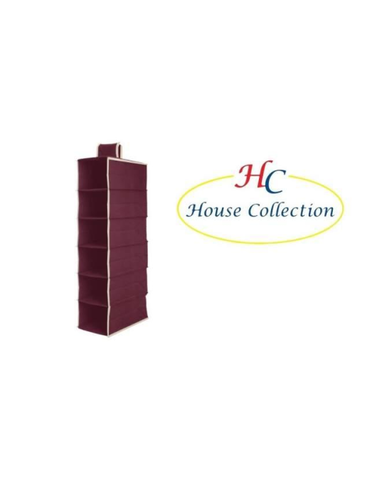 SCAFFALOTTO ROSSO 15x30x84 CENTIMETRI 6 POSTI