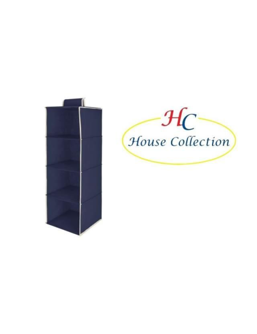 BLUE SHELF 30x30x84 CENTIMETERS 4 PLACES