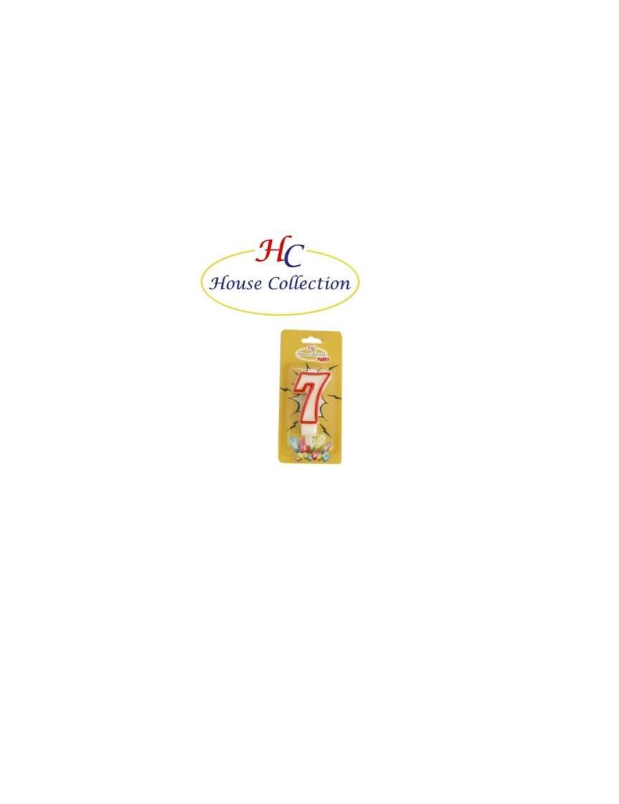 CANDELINA NUMERALE "7"
