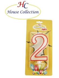 GIANT NUMERAL CANDLE 2