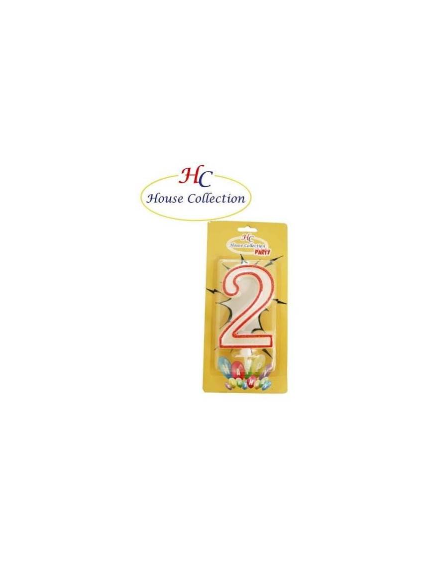 GIANT NUMERAL CANDLE 2