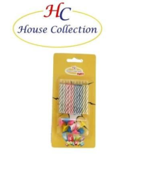 CANDELINE MAGICHE 10 PEZZI MULTICOLOR