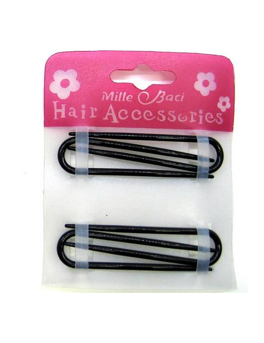 BLACK HAIRPIN CLIP 4 PIECES
