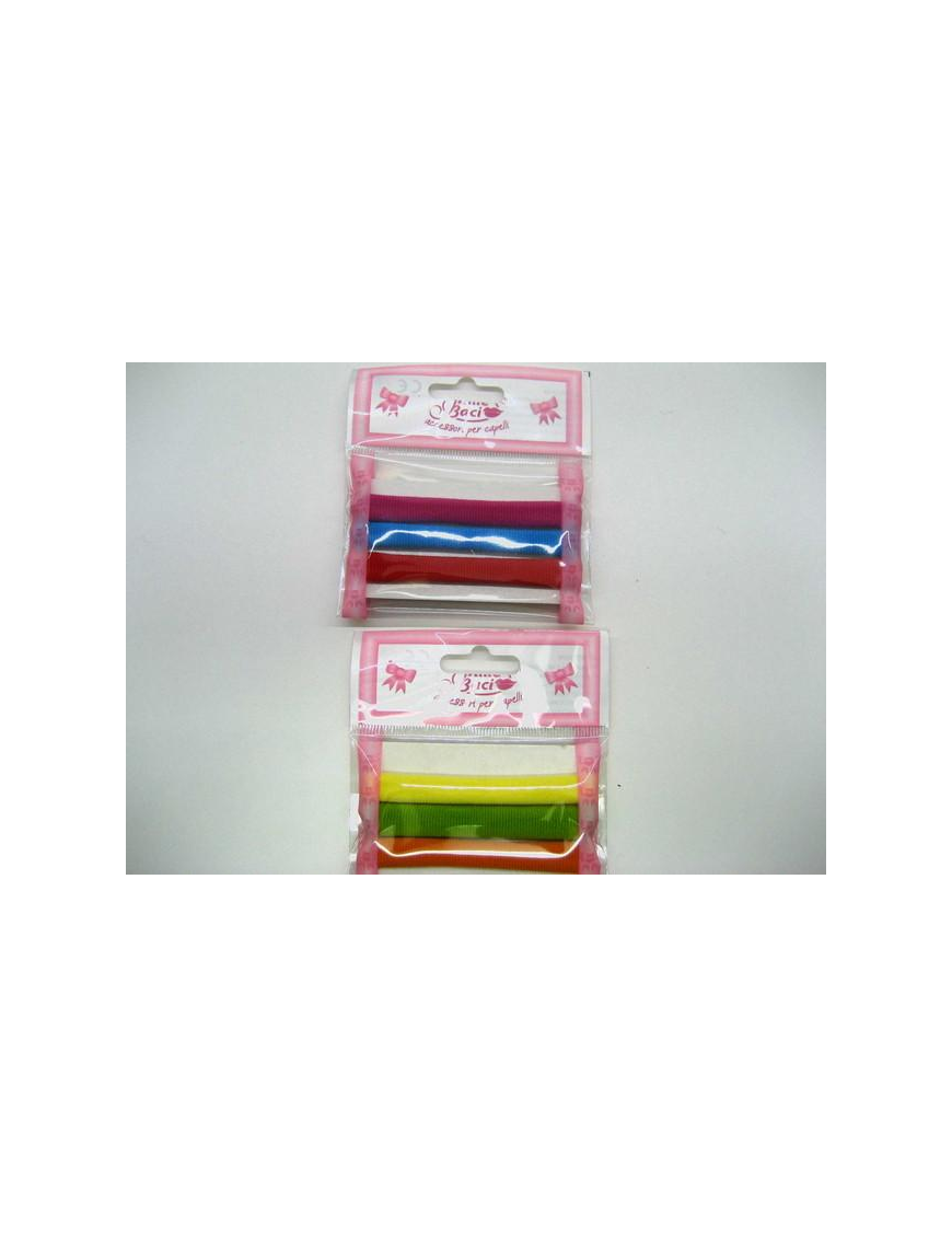 ELASTICI CODINI 3 PEZZI ASSORTITI