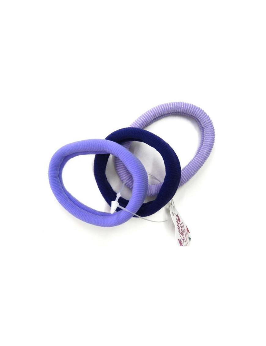 ELASTICI CODA 3 PEZZI ASSORTITI
