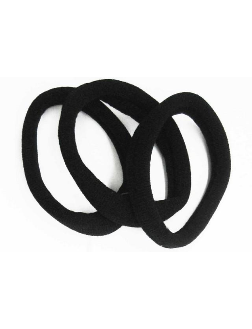 ELASTICI CODA 3 PEZZI NERI