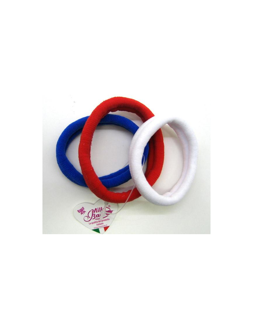 ELASTICI CODA 3 PEZZI ASSORTITI