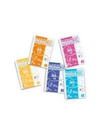 REPLACEMENT REINFORCED A4 40 SHEETS 80gr 5mm PIGNARIC