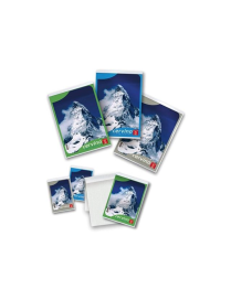 NOTEBOOK 50 A5 SHEETS 5mm MATTERHORN