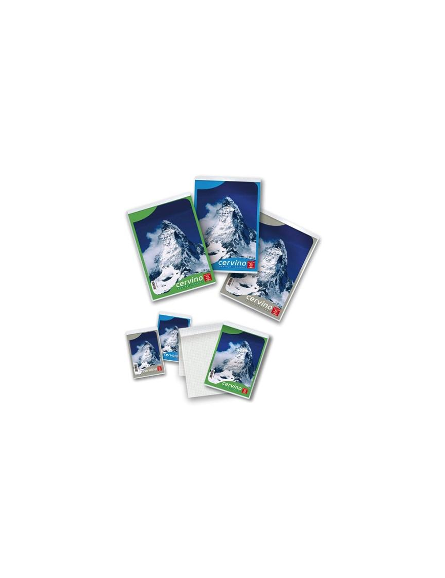 BLOCCO NOTES 50 FOGLI A5 5mm CERVINO