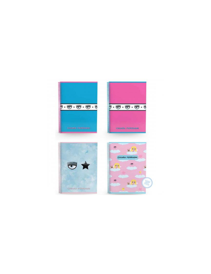 CHIARA FERRAGNI QUADERNO SPIR A4 1R $$