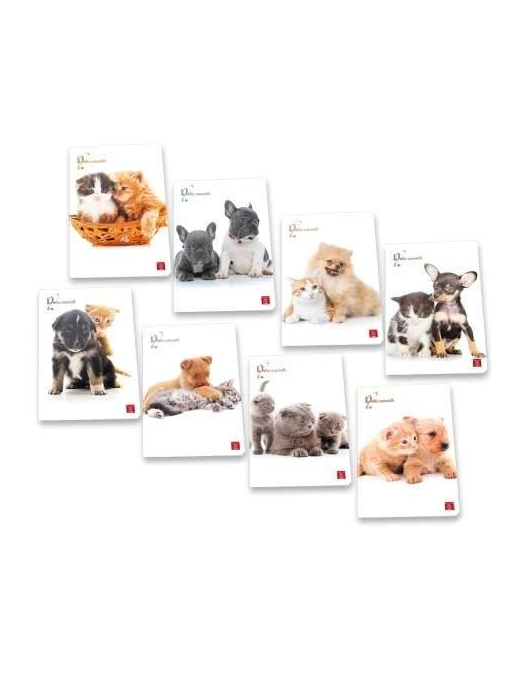MAXI SWEET PUPPY NOTEBOOK 42 SHEETS 80gr