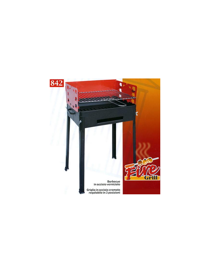 BARBECUE FIRE GRILL 40x30x75 CENTIMETRI