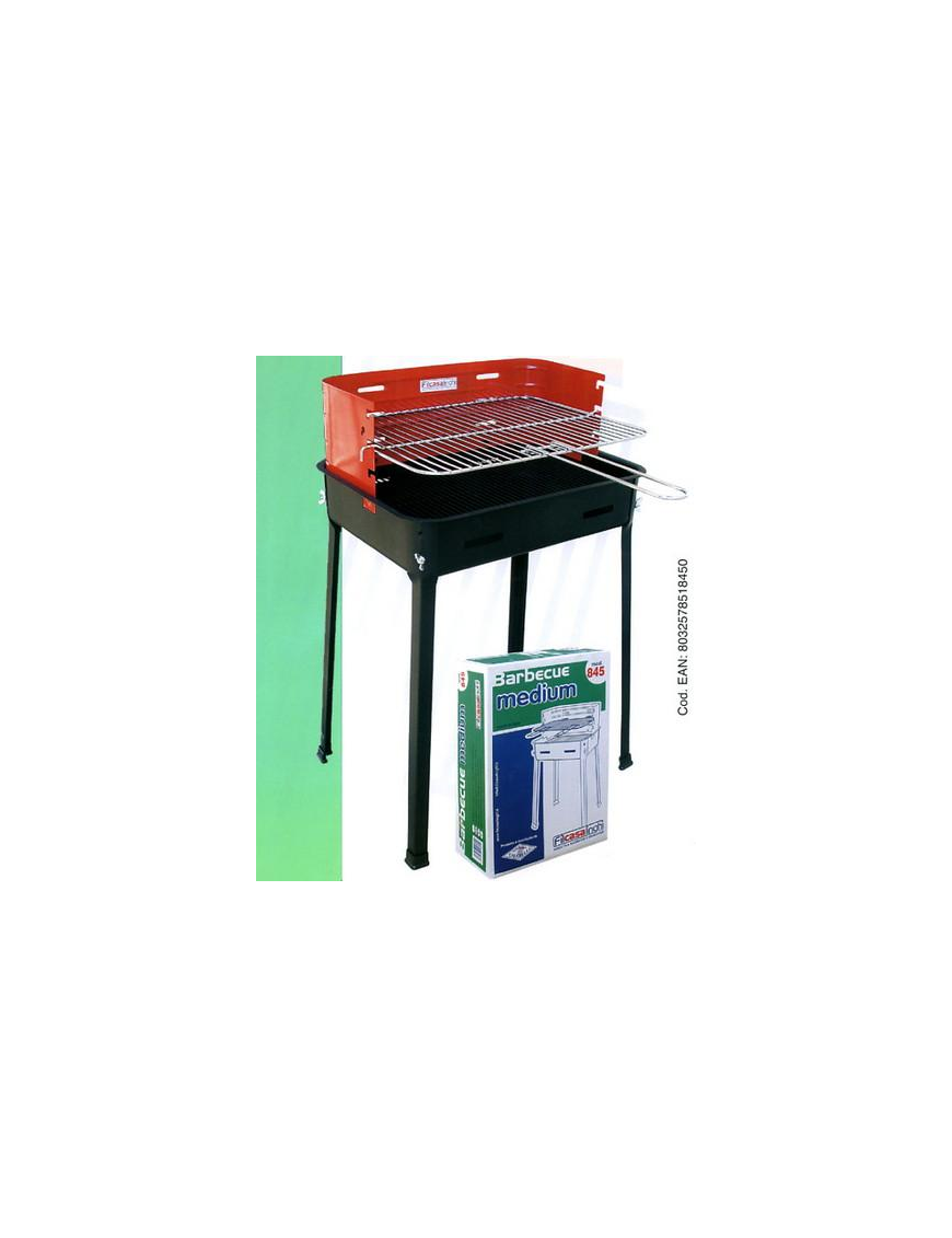 MEDIUM BARBECUE 48x35 CM, HEIGHT 75 CM