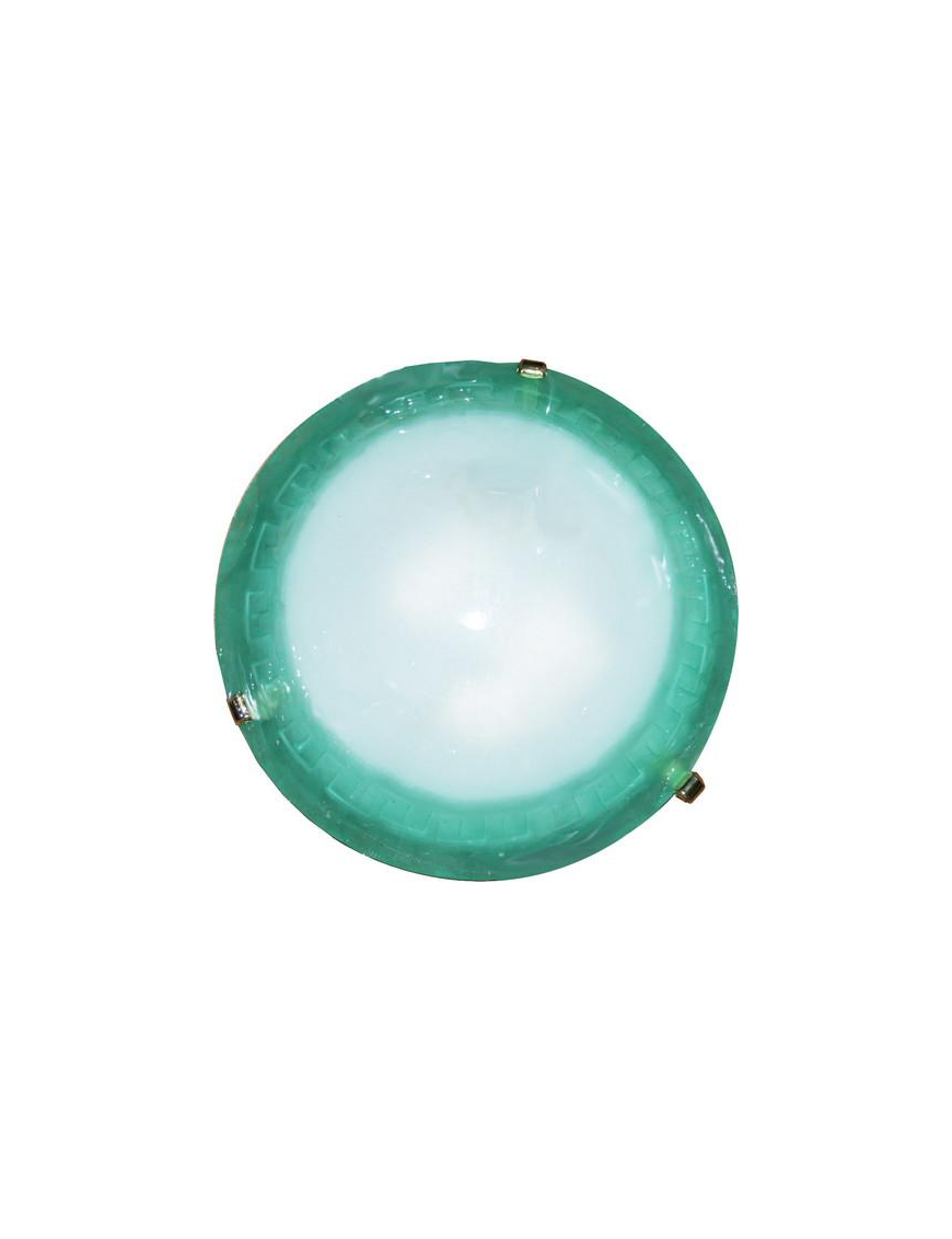 ATENE PLAFONIERA 40cm VERDE