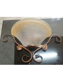 FERRO BATTUTO APPLIQUE VASCA BRUNITO
