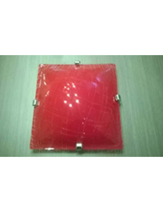 CATTEDRALE PLAFONIERA QUADRA 30cm ROSS$$