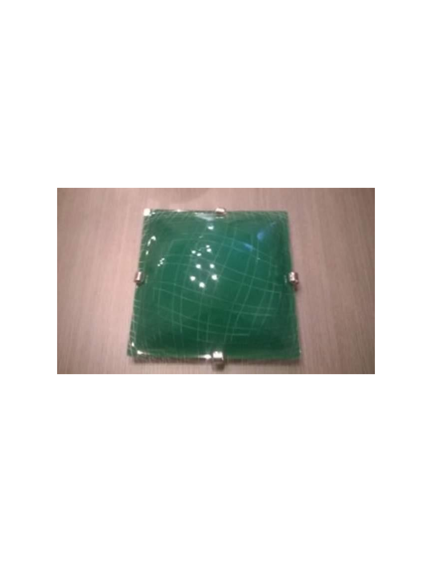 CATTEDRALE PLAFONIERA QUADRA 40cm VER$$