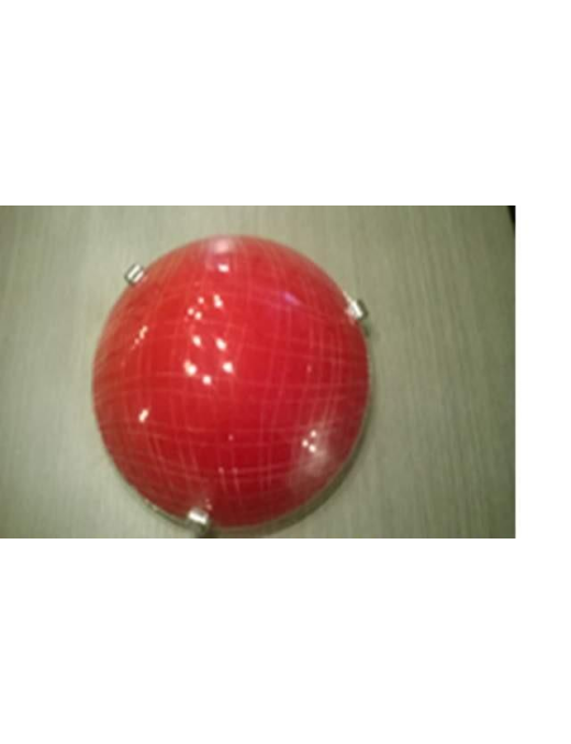 CATTEDRALE PLAFONIERA TONDA 30cm ROSS$$