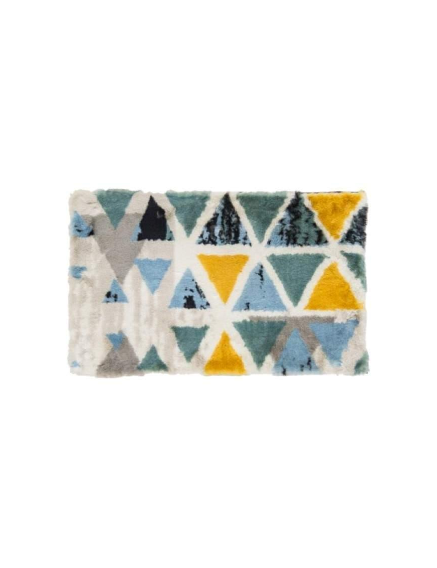 TAPPETO ECOPELLE GEOMETRIC 90x150 CENTIMETRI
