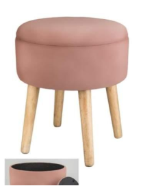 POUF SIVIGLIA ROSA 36x42 CENTIMETRI
