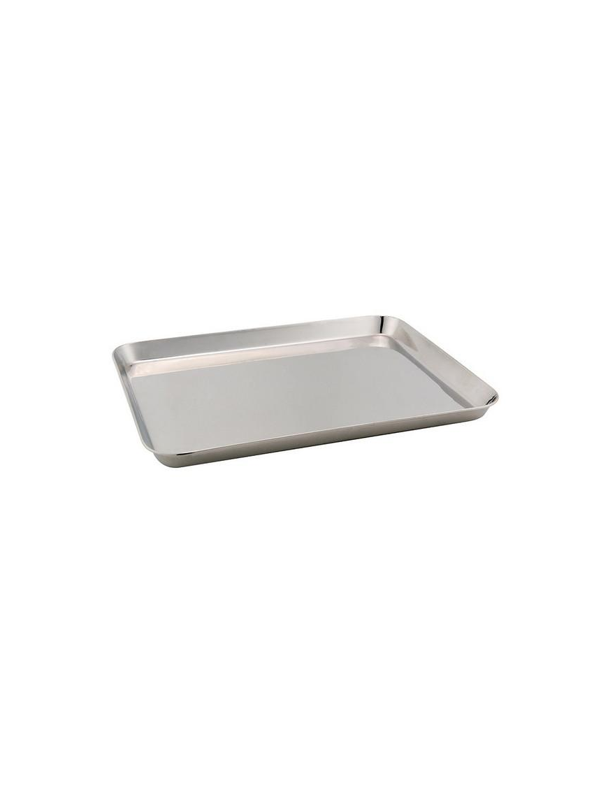 STEEL TRAY 29x22 CENTIMETERS