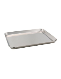 VASSOIO ACCIAIO 34x26 CENTIMETRI
