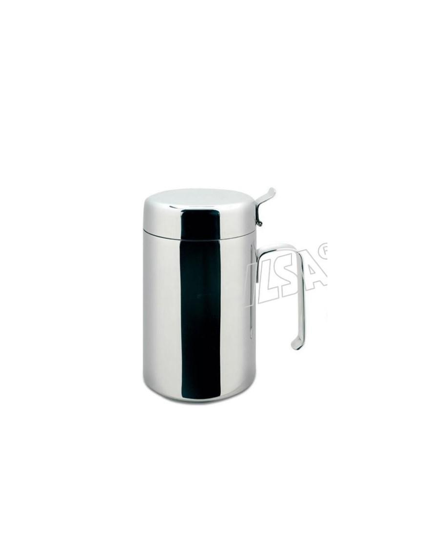 STEEL OIL JAR WITH 50 CENTILITRE DRIP TRAY