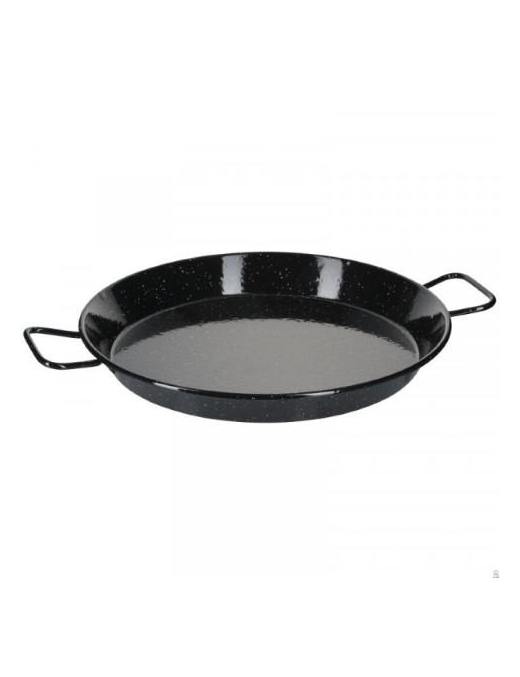 LA IDEAL PAELLA CENTIMETRIALENC SMALT 28 CENTIMETERS 2 INDUCTION HANDLES