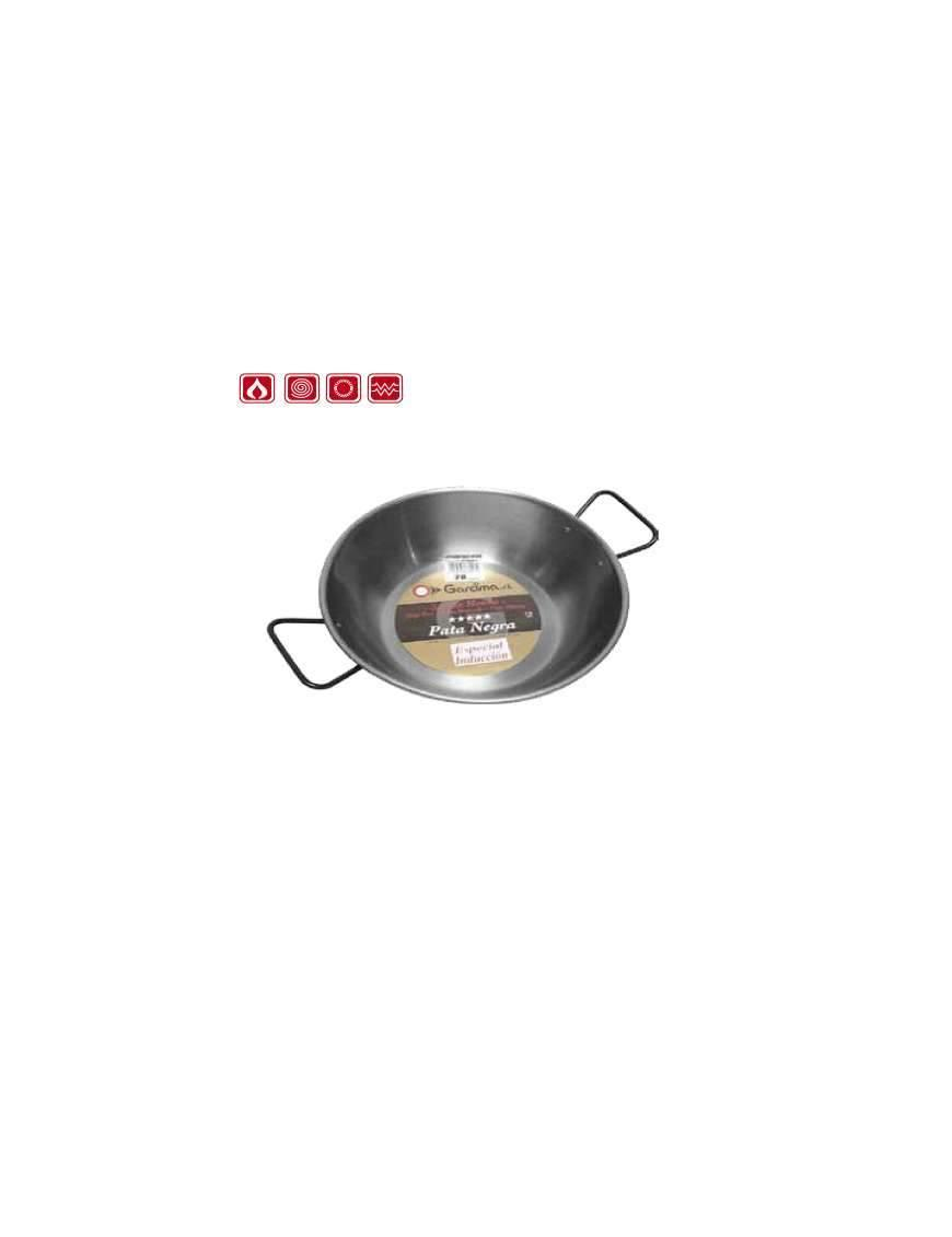 LA IDEAL PATANEGRA INDUCTION PAN 2 HANDLES 32 CENTIMETERS