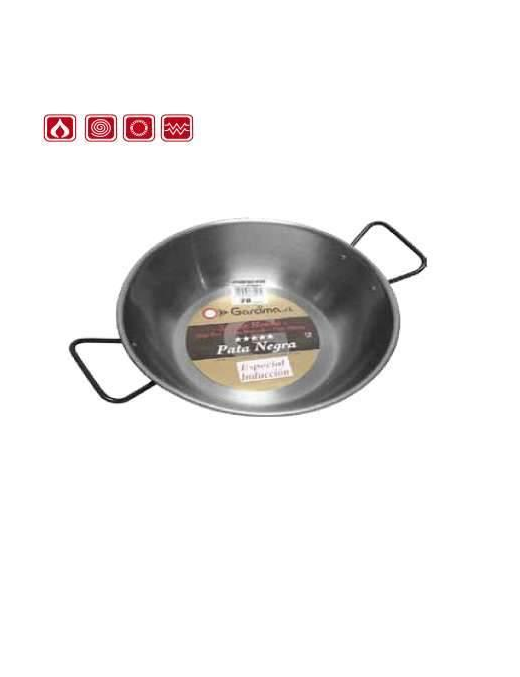 LA IDEAL PATANEGRA INDUCTION PAN 2 HANDLES 32 CENTIMETERS