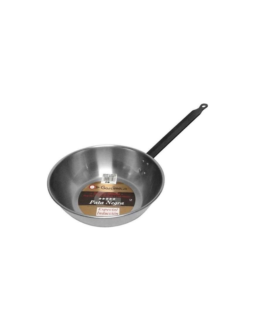 LA IDEAL PATANEGRA INDUCTION FRYING PAN 1 HANDLE BOTTOM 36 CM
